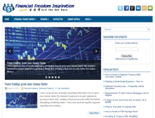 Tablet Screenshot of financialfreedominspiration.com